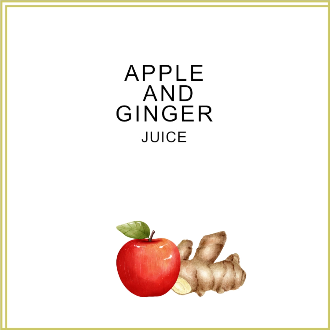 Cold-Pressed Apple & Ginger Juice