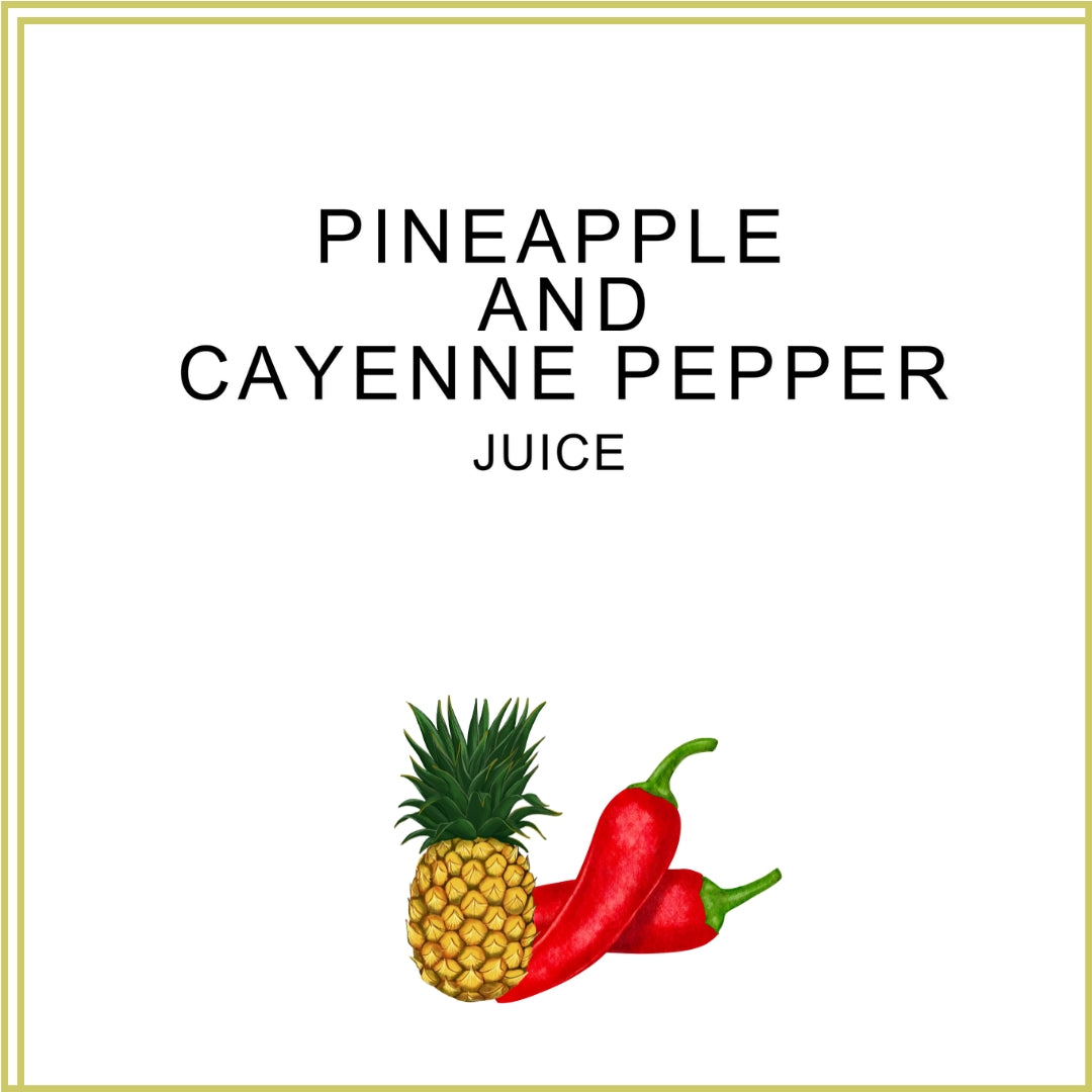 Cold-Pressed Pineapple & Cayenne Pepper Juice